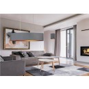 Rabalux 2539 Monica Textil-Stehlampe E27 60W grau / chrom