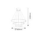 Rabalux 2545 Donatella Hängeleuchte LED 95W 4000K