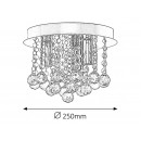 Rabalux 2615 Corinna Deckenleuchte E14 3 x 40 W MAX