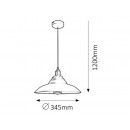 Rabalux 2910 Doug Pendelleuchte 1x60W E27