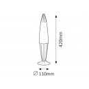 Rabalux 4106 Lollipop 2 Lavalampe 1xE14 - lila