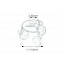 Rabalux 5549 Holly Spot E14 3X MAX 40W