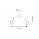 Rabalux 5565 Karen Spot LED 2X 4W 2x280 lm 3000K