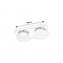 Rabalux 5662 LED Deckenleuchte Hilary 10W | 4000K