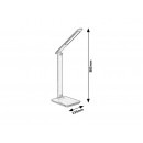 Rabalux 5774 LED Tischlampe Tobias 8W | 2700-5500K - schwarz