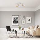 Rabalux 5944 Holly Spot-E14 2x40W weiß / Buche