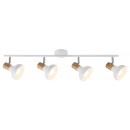 Rabalux 5947 Holly Spot-E14 4x40W weiß / Buche