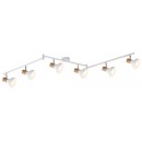 Rabalux 5948 Holly Spot-E14 6x40W weiß / Buche