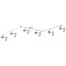 Rabalux 5948 Holly Spot-E14 6x40W weiß / Buche