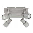 Rabalux 6128 Merkur Deckenleuchte GU10 4x MAX 50W