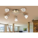 Rabalux 6360 Art Flower Deckenleuchte, handbemalt