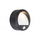 Rabalux 7969 Amarillo Außenlichtsensor schwarz LED 15W IP44 3xAA