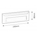 Rabalux 8011 Pueblo Einbauleuchte LED 1,6W = 103lm 4000K IP65