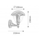 Rabalux Miami 8671 Wandleuchte E27 IP44