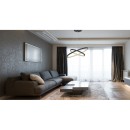 Globo 67192-42B LED Pendelleuchte Ralph 1x42W | 1500lm | 3000K - dimmbar, Memoryfunktion, schwarz, opal