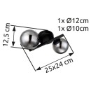 Globo 56133-2W Deckenleuchte RIHA G9