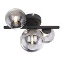 Globo 56133-3W LED Deckenleuchte Riha 9x3W | 720lm | G9 | 3000K - Schwarz, Rauch