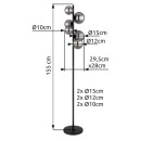 Globo 56133-6S Deckenleuchte RIHA  G9