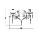 Zuma Line 003064-001368 Wandleuchte MAGNOLIA E14