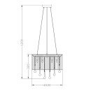 Zuma Line 003064-009043 Pendelleuchte VERONA G9