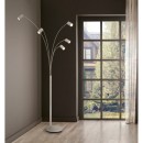 Globo 57910-5SSA Stehlampe ROBBY  GU10 | mit Schalter