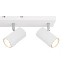 Globo 57911-3W Deckenleuchte Robby 3x35W | GU10 - weiß