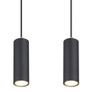 Globo 57911-4HB Pendelleuchte Robby 4x35W | GU10 - schwarz