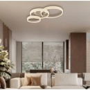 Globo 67260-72SA LED Deckenleuchte RUBIO  | 72W integrierte LED-Quelle | 3720lm | 3000K