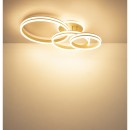 Globo 67260-72SA LED Deckenleuchte RUBIO  | 72W integrierte LED-Quelle | 3720lm | 3000K