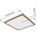 Globo 41563-18WW LED Deckenleuchte SAPANA | 18W integrierte LED-Quelle | 1600lm | 3000K