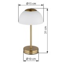 Globo 21014M LED Tischlampe SARIMA | 3W integrierte LED-Quelle | 150lm | 2700/4000/6000K | mit Schalter