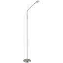 Globo 58504SN LED Stehlampe SILVIO  | 6.5W integrierte LED-Quelle | 350lm | 2700/3350/4000K | mit Schalter