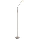 Globo 58504SSA LED Stehlampe SILVIO  | 6.5W integrierte LED-Quelle | 350lm | 2700/3350/4000K | mit Schalter