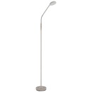 Globo 58504SSA LED Stehlampe SILVIO  | 6.5W integrierte LED-Quelle | 350lm | 2700/3350/4000K | mit Schalter