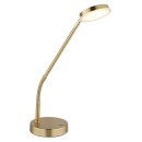 Globo 58504TM LED Tischlampe SILVIO | 6.5W integrierte LED-Quelle | 350lm | 2700/3350/4000K | mit Schalter
