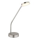 Globo 58504TN LED Tischlampe SILVIO | 6.5W integrierte LED-Quelle | 350lm | 2700/3350/4000K | mit Schalter
