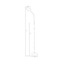 Zuma Line 003064-030044 LED Stehlampe integrierte LED-Quelle