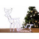 Rentier mit Schlitten SE 216 LED