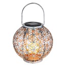 Globo Solar 36741 LED-Solarleuchte 1xAA 1x0,06W | 3000K | IP44 - Silber