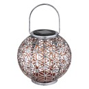 Globo Solar 36741 LED-Solarleuchte 1xAA 1x0,06W | 3000K | IP44 - Silber