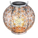 Globo Solar 36741 LED-Solarleuchte 1xAA 1x0,06W | 3000K | IP44 - Silber