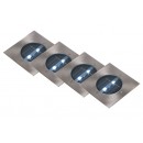 Außeneinbauleuchte Lucide Solar 2x0,6W LED