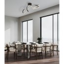 Globo SWIRL 67341DS LED Deckenleuchte | 30W LED | 2350lm | 4000K