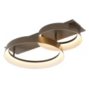 Globo 48048D1 LED Deckenleuchte SYRAKUS  | 24W integrierte LED-Quelle | 1145lm | 3000K
