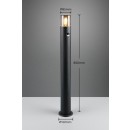 Trio T422260132 Gartenleuchte HOOSIC E27