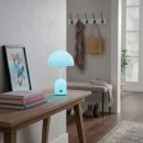 Italux TB-75839-BLU LED Tischlampe Cantia | 2W integrierte LED-Quelle | 3000/6500K | mit Schalter | blau