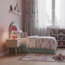 Italux TB-75839-ROSE LED Tischlampe Cantia | 2W integrierte LED-Quelle | 3000/6500K | mit Schalter | rosa