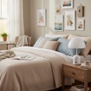 Italux TB-75839-WH LED Tischlampe Cantia | 2W integrierte LED-Quelle | 3000/6500K | mit Schalter | weiß