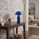 Italux TB-83647-BLU LED Tischlampe Dorbia | 2W integrierte LED-Quelle | 45lm | 3000/6500K | mit Schalter | blau