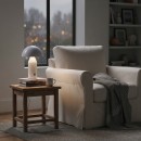 Italux TB-83647-GR LED Tischlampe Dorbia | 2W integrierte LED-Quelle | 45lm | 3000/6500K | mit Schalter | grau